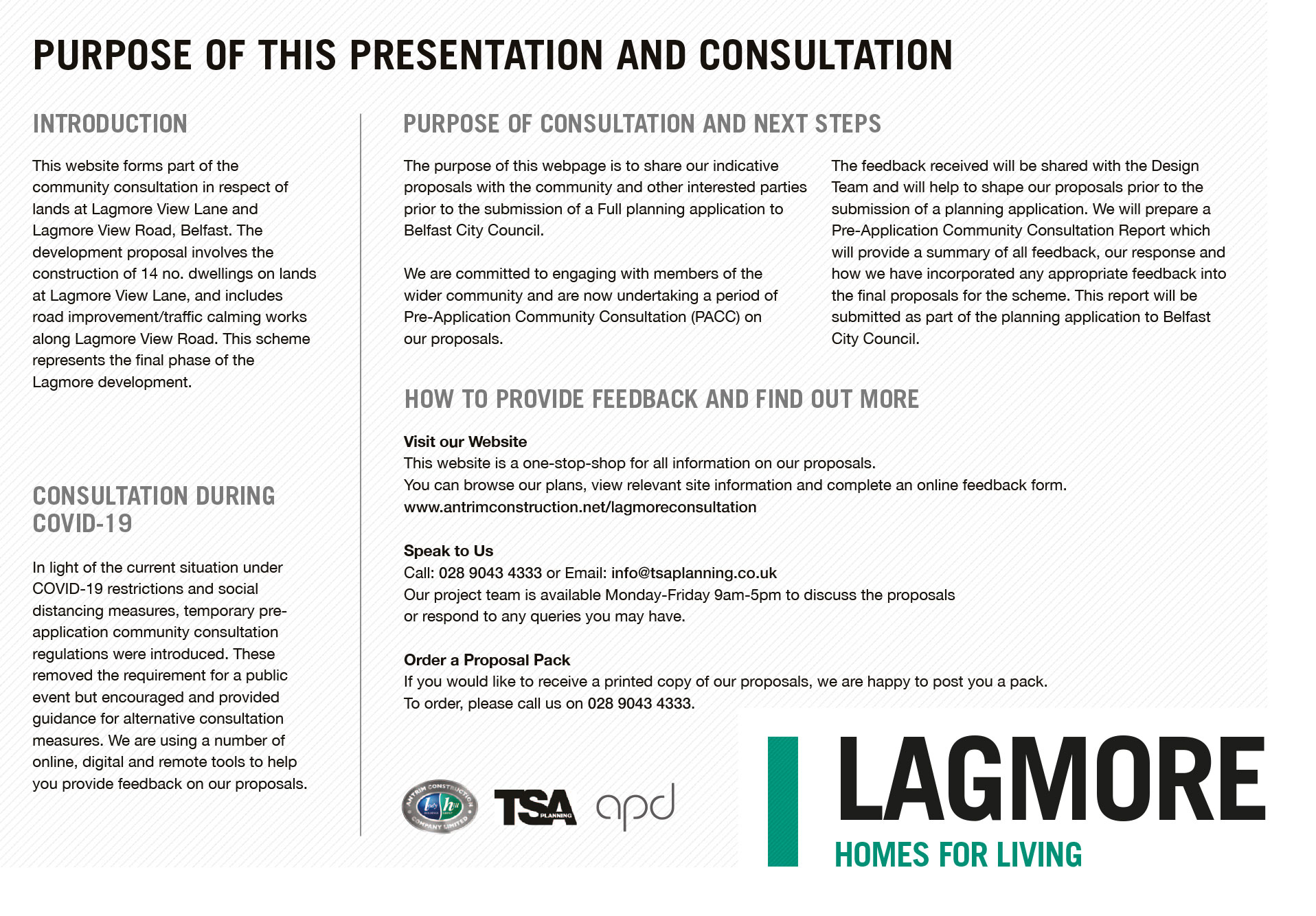 Lagmore Consultation 01