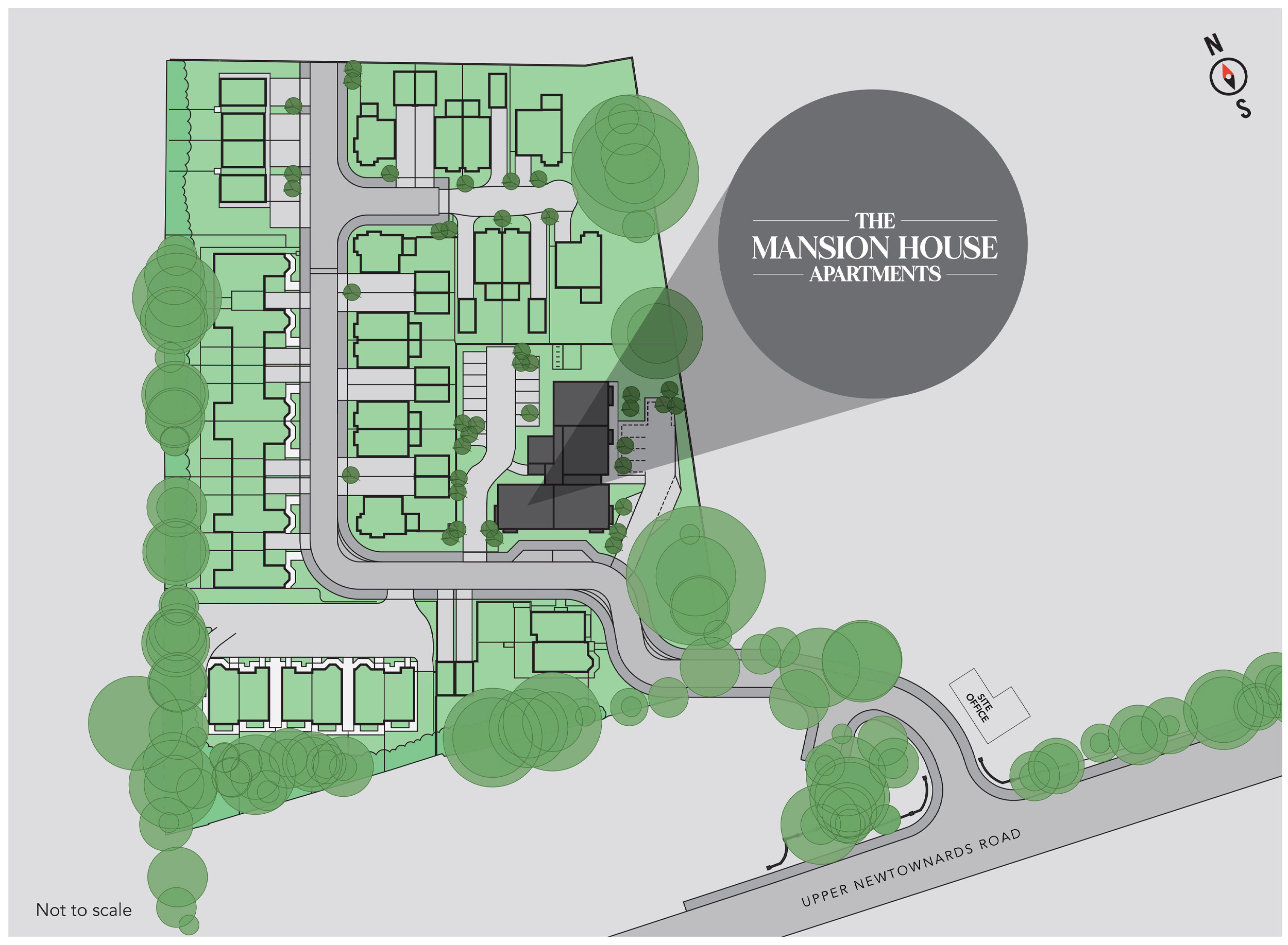 Site Layout for Lacefield Development